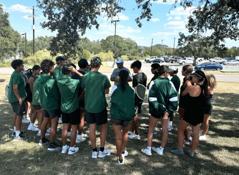 Great job varsity with a 10-6 win over Smithson Valley to be Bi-District Champs!! Let’s go wolves!!🎾🎾 #cpproud #twolves