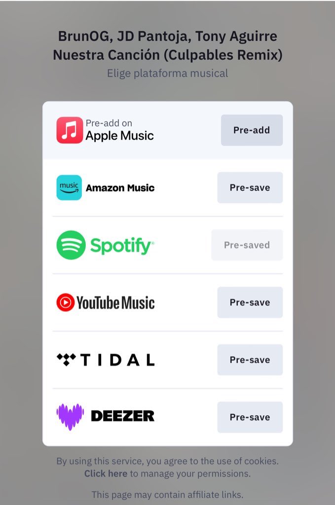 ESTE JUEVES 10 de OCTUBRE
                         SE ESTRENA
“NUESTRA CANCIÓN CULPABLES REMIX”
<a href="/BrunOGmx/">🌹El Coquetas 🌹</a>  <a href="/Juandedios_P/">JD PANTOJA 🇲🇽</a>  &amp; Tony Aguirre

HAGAN PRESAVE YAYAYAYAYA

💎brunog.lnk.to/NCCR