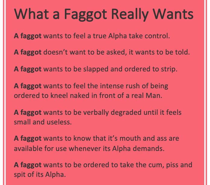 This is the best explanation of the kind of F4G that I am.