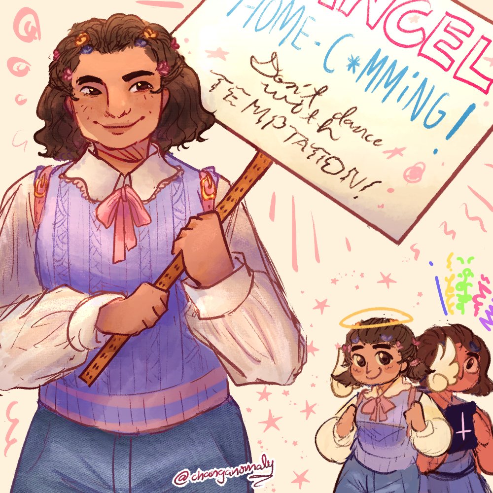changanomaly's tweet image. GRACE CHASITY IS A NERDY PRUDE! #npmd