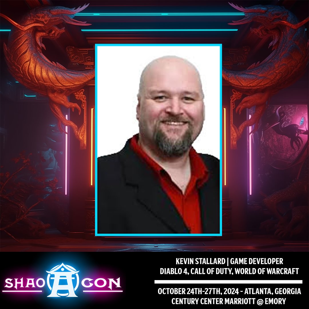 With the power to build and shape virtual worlds, Kevin Stallard joins the Champion roster at #ShaoCon to talk about Game Development!