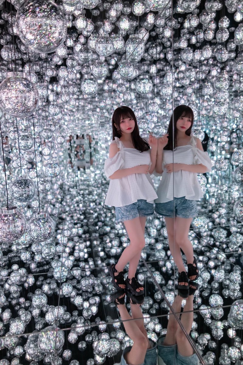 yonmo's tweet image. 瀬戸ひなたさん @peco_hinata07 

#teamlabborderless