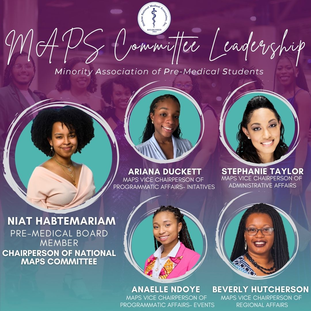 SNMA's tweet image. Meet our MAPS committee members who are guiding future SNMA leaders✨🩺 @SNMA_MAPS

#SNMA #MAPS #PreMed #LeadersInMedicine