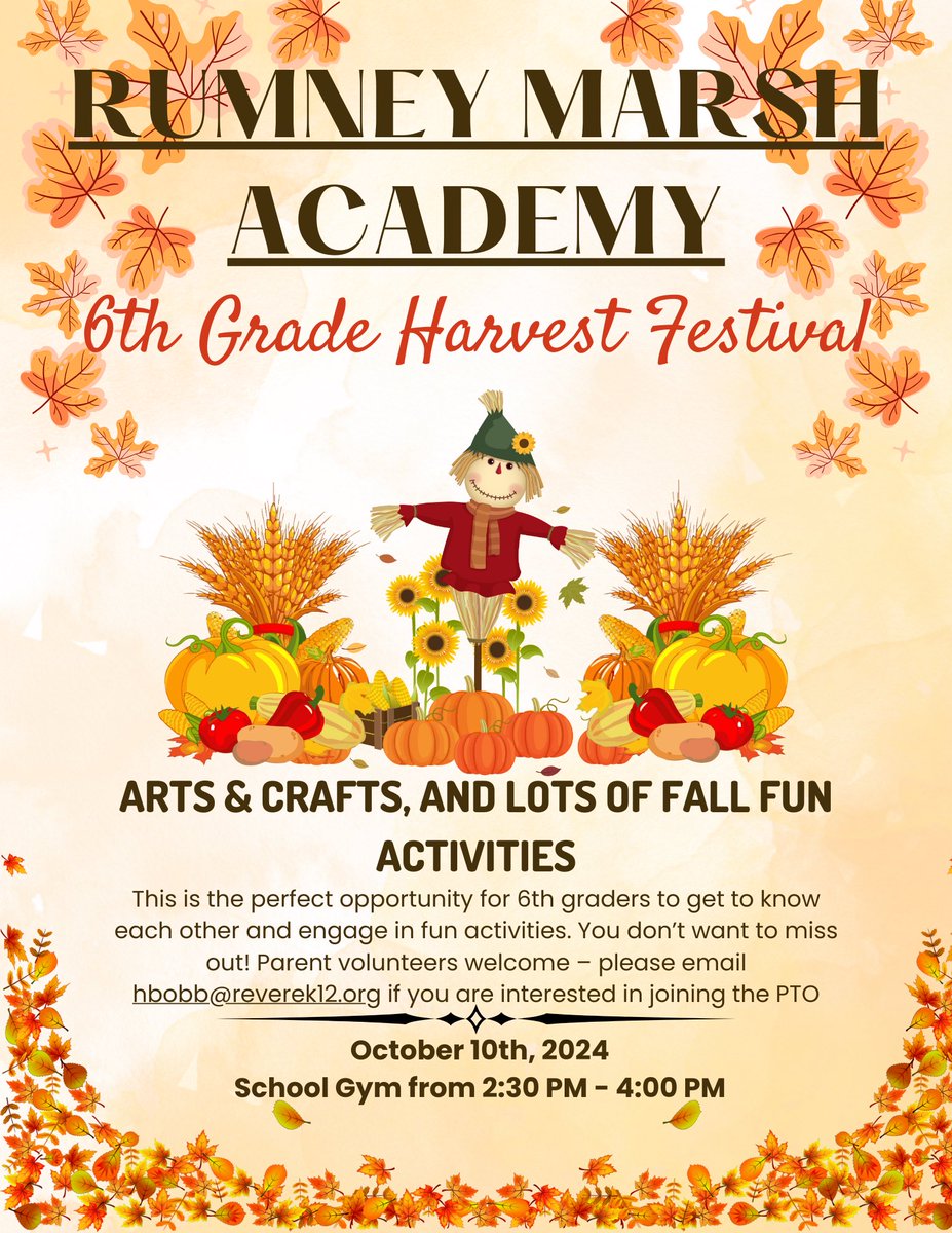 Great opportunity for the 6th grade students to interact and get to know each other!