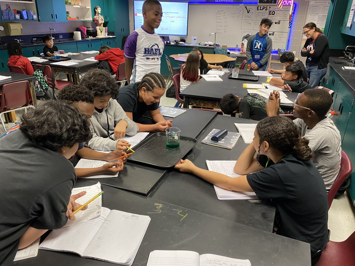 HumbleMSScience's tweet image. Missing these amazing kids and the amazing Science we’ve been doing! Have a safe break Wildcats!