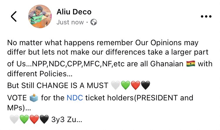 deco_aliu's tweet photo. Change Is a Must 🤍💚❤️🖤 https://t.co/KpFjVyBpiq