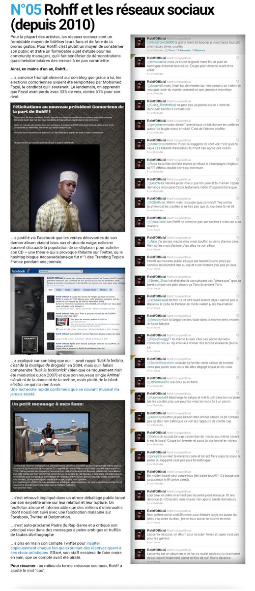 Je me souviens de cet article de <a href="/HaterzFr/">Le crew des Haterz</a> en 2012, c'était déjà la folie concernant Rohff