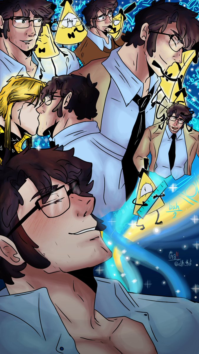 idk_kot's tweet photo. —"I walked with you once upon a dream..."💤▽ — #GravityFallls #StanfordPines #BillCipher #billford https://t.co/8yzPiIWaiP