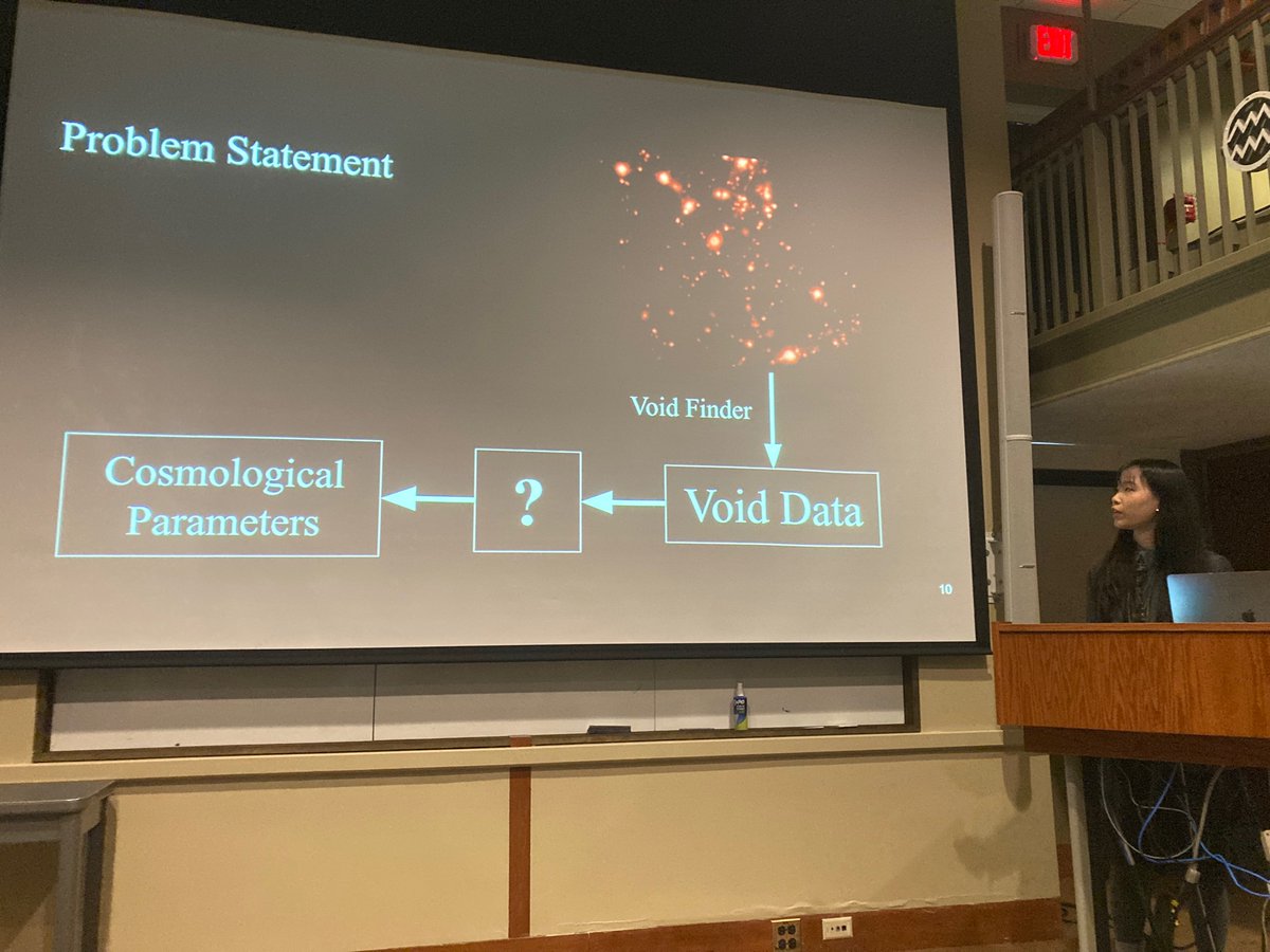 astro-ai (@astro_ai_cfa) on Twitter photo Today we had Bonny Wang (CMU) speaking at the AstroAI lunch seminar about doing cosmology of cosmic voids using methods of machine learning. Today we had Bonny Wang (CMU) speaking at the AstroAI lunch seminar about doing cosmology of cosmic voids using methods of machine learning.