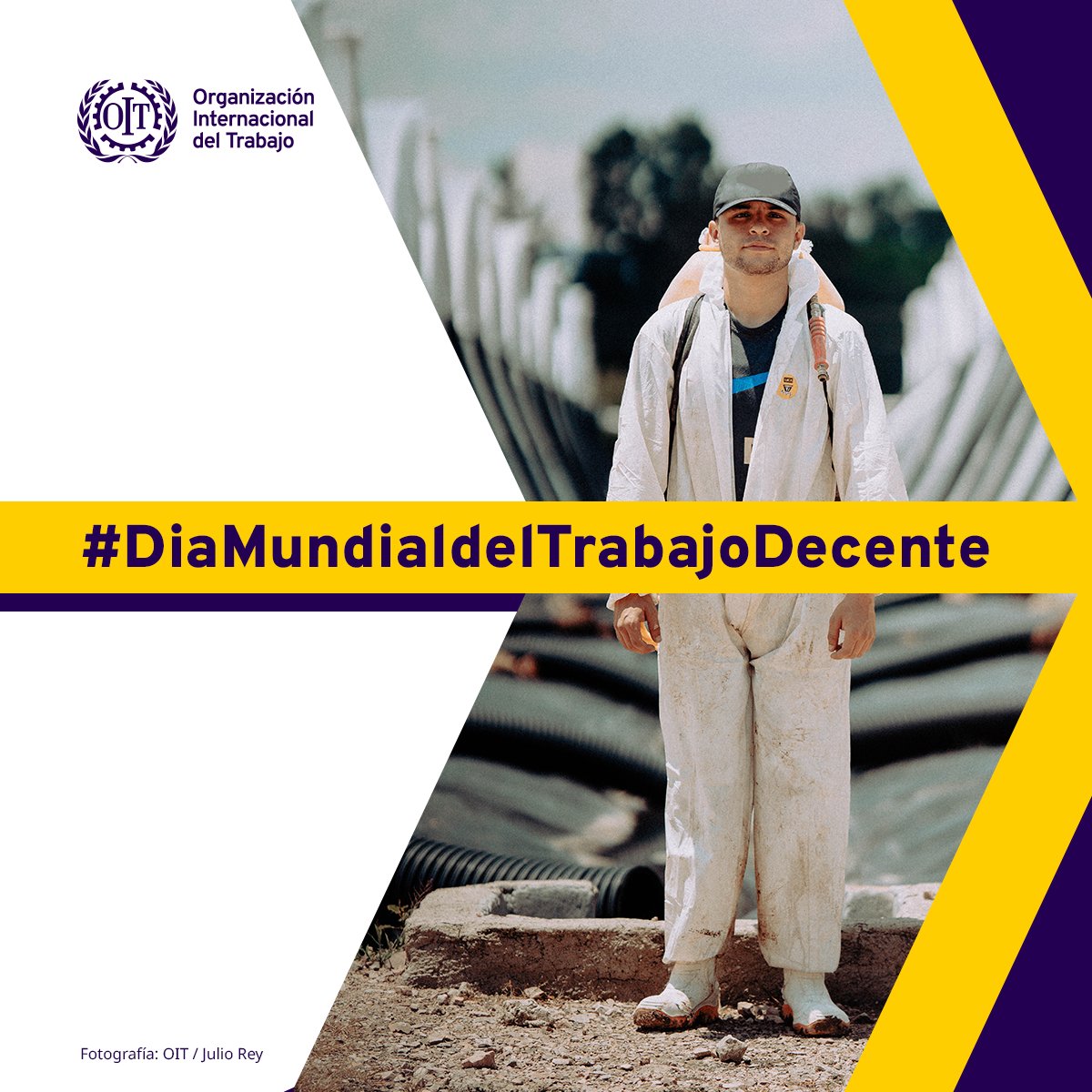 Hoy es el #DiaMundialdelTrabajoDecente, una fecha que se conmemora el 7 de octubre para resaltar los avances en el mundo laboral, pero también para hacer énfasis en los retos pendientes para que la #JusticiaSocial sea una realidad para todas las personas.