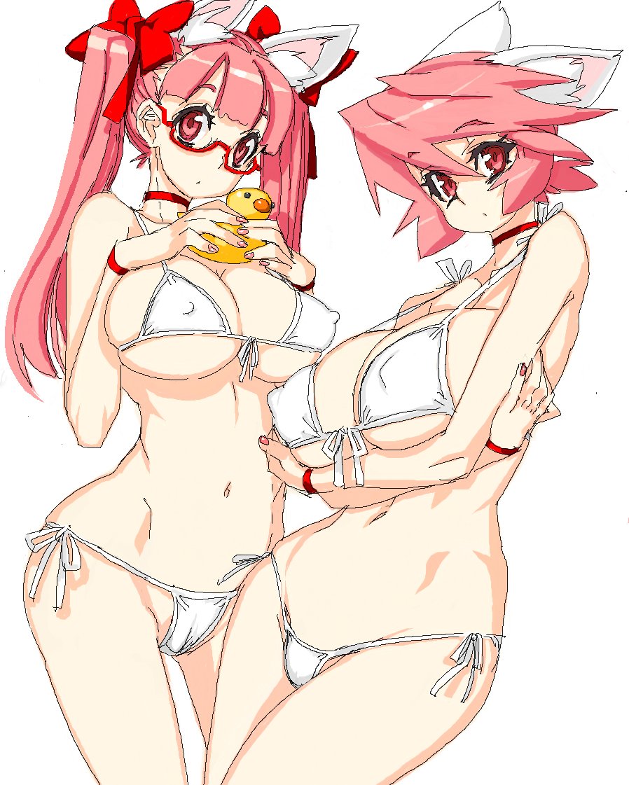 オリジナルキャラクターのVR子とSR子です
何してもいいので描いてね
\(^o^)/ 