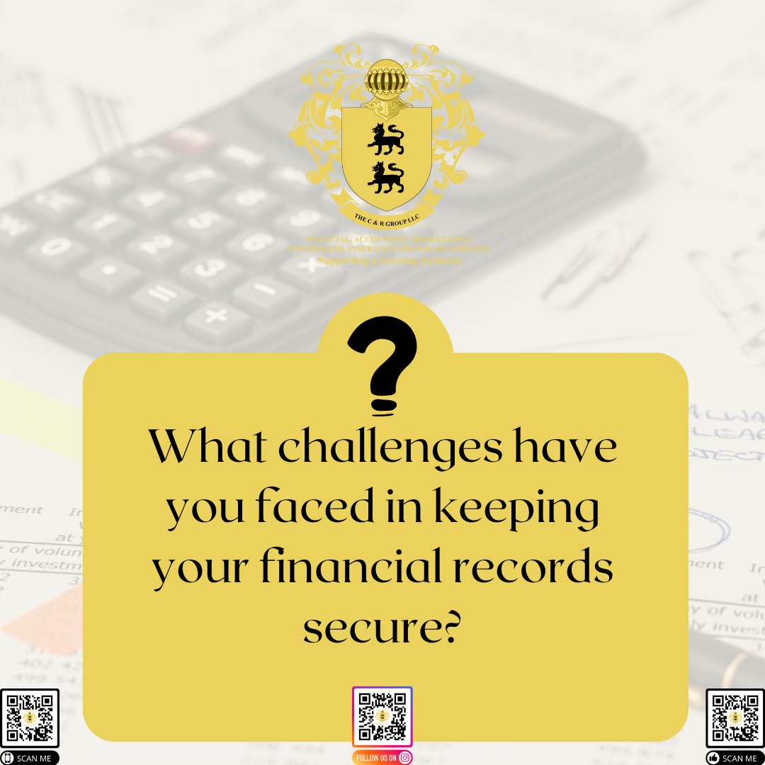 JoseCar06872532's tweet image. What challenges have you faced in keeping your financial records secure? Share your experiences and let&apos;s work together to overcome any obstacles. Ready to safeguard your financial data? Contact us for expert advice on enhancing your data security!

#FinancialSecurity #DataProtec