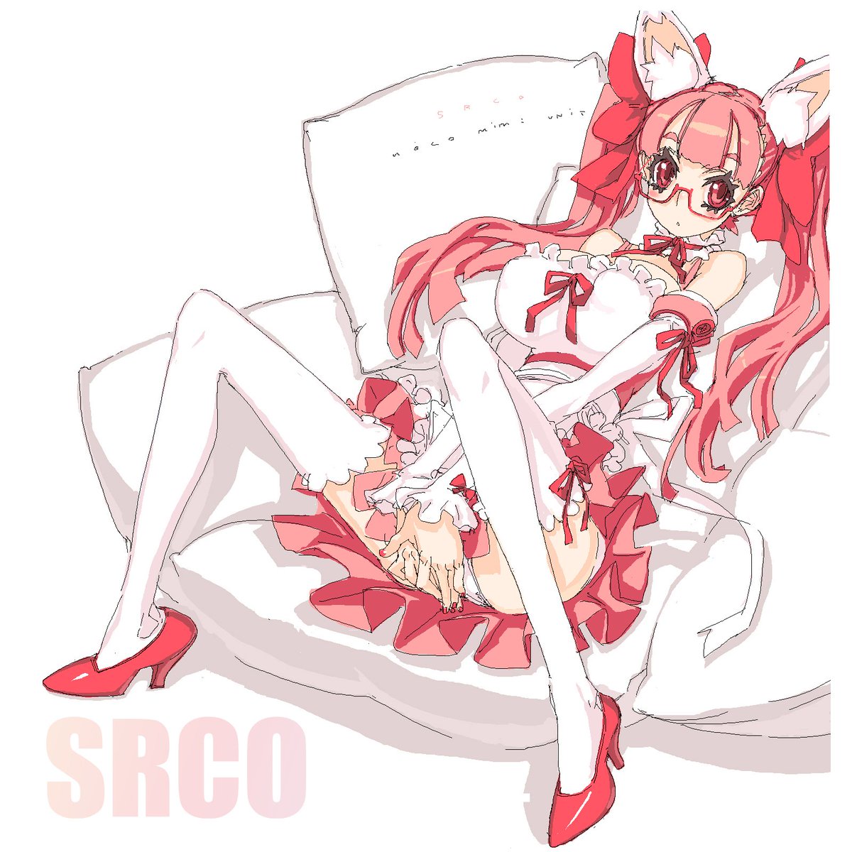 オリジナルキャラクターのVR子とSR子です
何してもいいので描いてね
\(^o^)/ 