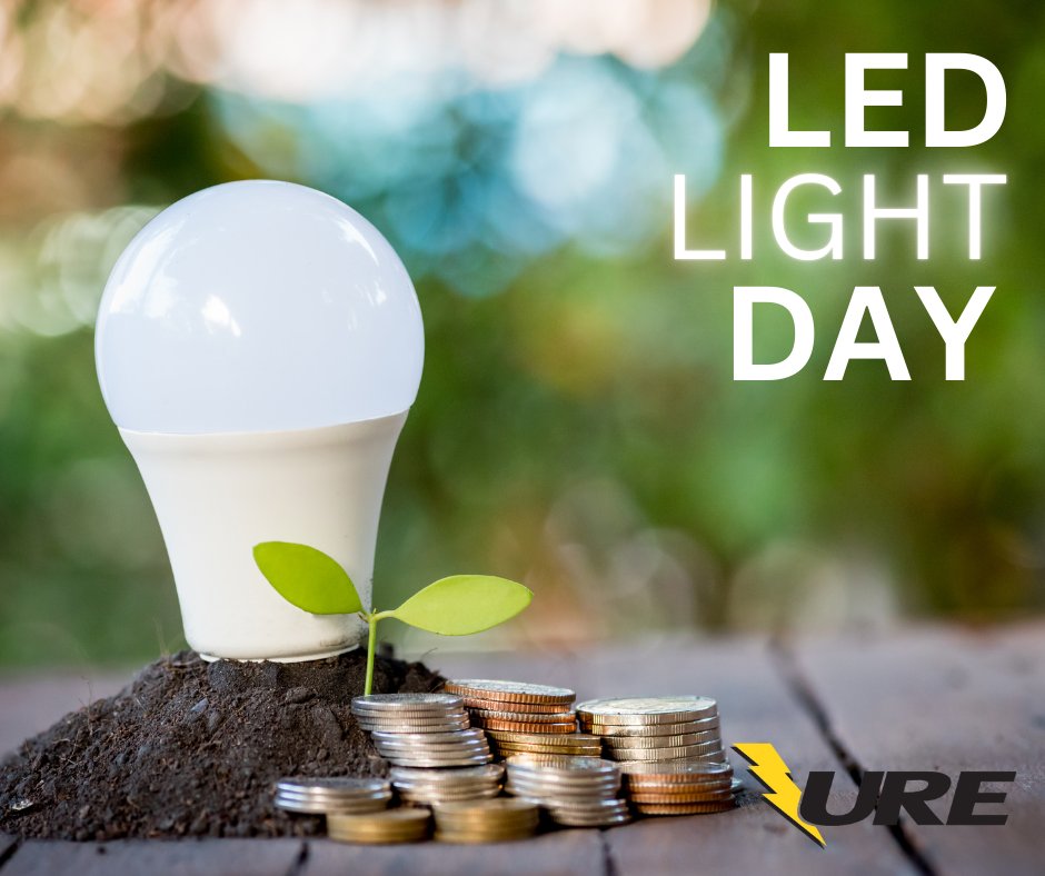 UnionRural's tweet photo. When it comes to bright ideas, LED bulbs are a no-brainer! LED bulbs use 75% less energy and last 25 times longer than incandescent bulbs. #LEDlightday https://t.co/xlxMi03vzv