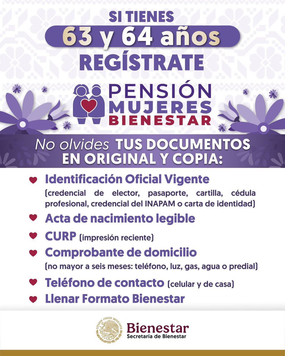 En rueda de prensa anunciamos que hoy inició el registro a la #PensiónMujeresBienestar para mujeres indígenas de 60 a 64 años y mujeres adultas mayores de 63 y 64 años.

En todo el estado de Puebla estarán instalados 220 módulos para que las mujeres poblanas puedan registrarse.