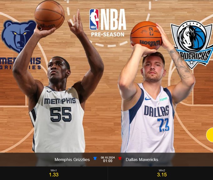 Memphis Grizzlies vs Dallas Mavericks: Pre-season NBA Clash
