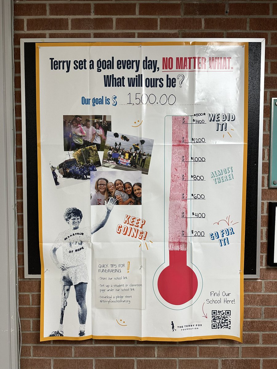 We did it!!!!! We made our goal… $1500 whooo hooo 
Grizzlies you should be so proud!!!! Terry Fox run was so much fun!!! Keep up the great work <a href="/GEDSB/">Grand Erie District School Board</a>  <a href="/DirectorGEDSB/">Dr. JoAnna Roberto, Ph.D.</a>