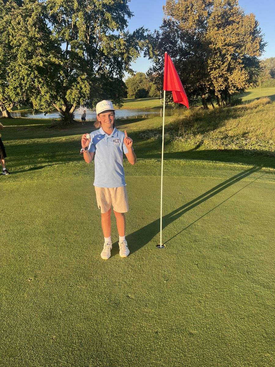 ETMS_WolfPack's tweet photo. Our guy London Kuhl with the ACE today in the last regular season match!!
#ExpectgreaTness #Wolfpack 🐺⛳️🏌️‍♂️ https://t.co/Sq6jmsasDH