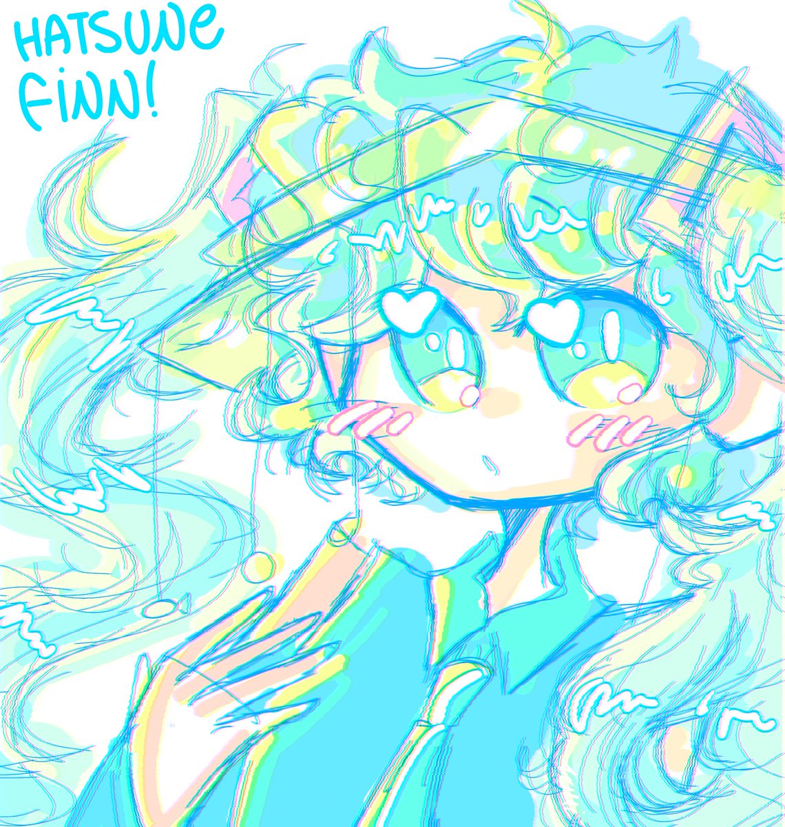 Hatsune Finn Gijinka... My precious boy

#dandysworld