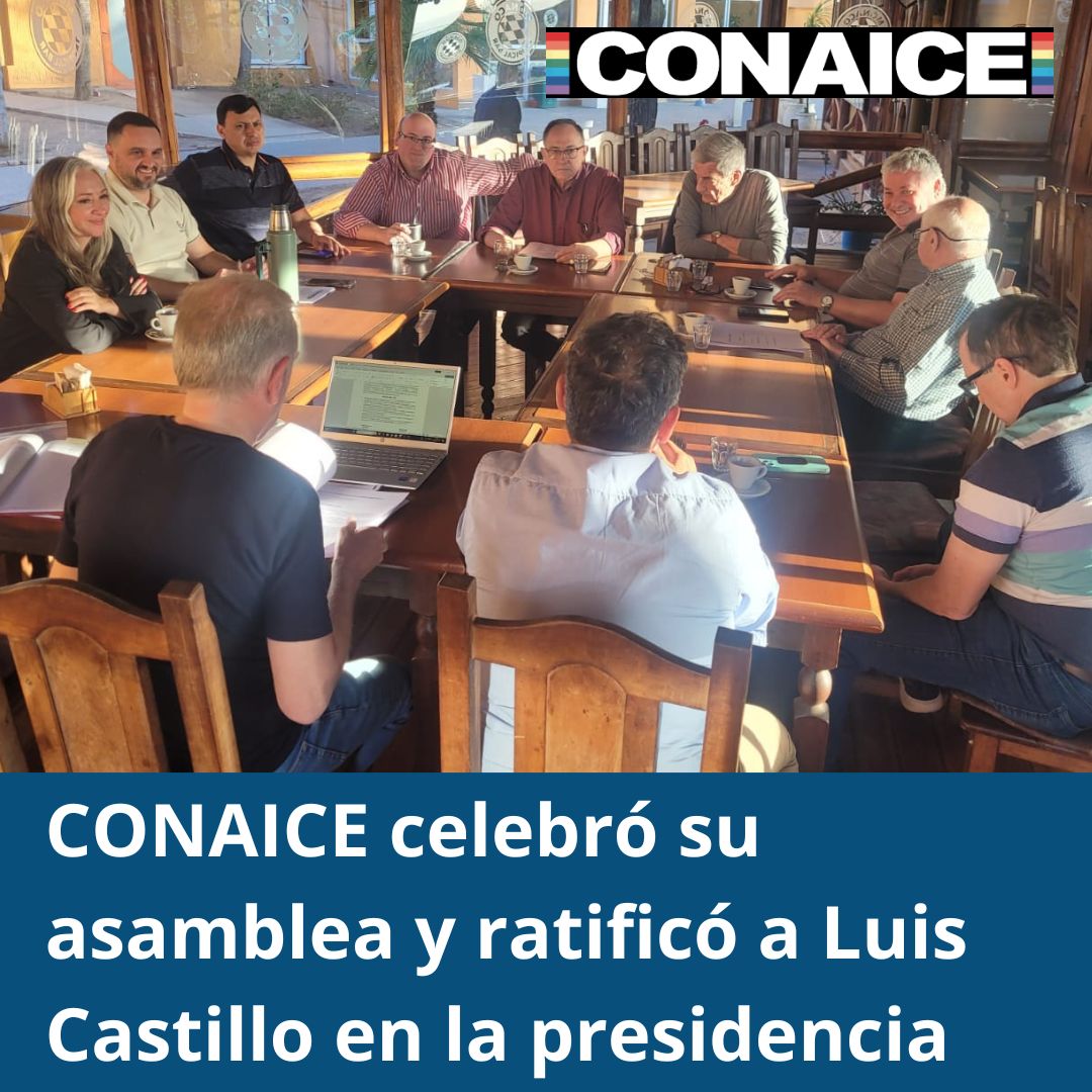 Autoridades de las federaciones de cooperativas eléctricas y de servicios nucleadas en la CONAICE celebraron la 14° Asamblea General Ordinaria de esta entidad de representación nacional. 
Más info, aquí: shorturl.at/DCEG4