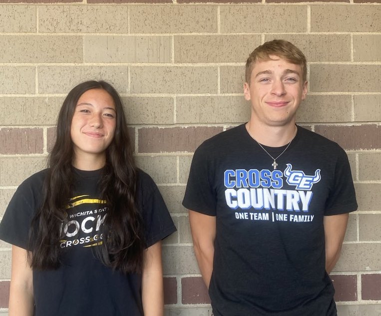 WORD OF THE WEEK: Embrace Your Role 
Ok ok more of a phrase 😊
Our two honorees, chosen by their teammates, who understand their role and embrace their role are Libby &amp; Connor. Two servant leaders who also happen to be amazing runners. Congrats you two! 🤘 Go Blazers!