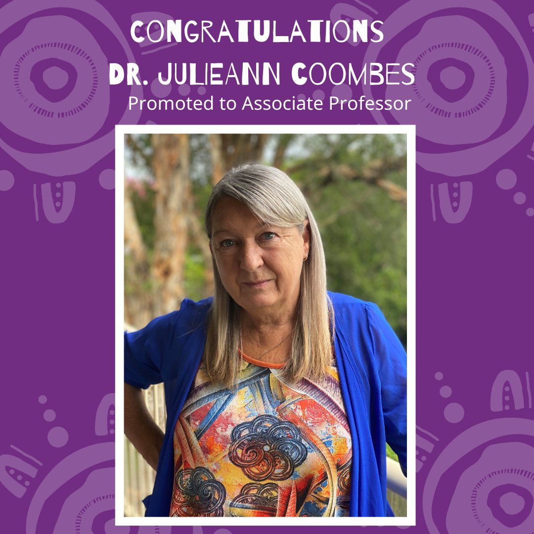 We are thrilled to announce our very own Julieann Coombes has been successfully promoted to Conjoint Associate Professor within the Faculty of Medicine and Health at UNSW. This is a testament to Julieann's achievements, expertise and leadership.