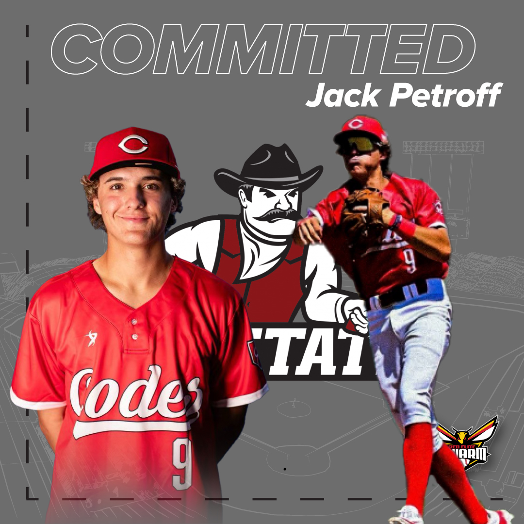 Swarm Red Elite (@swarmredelite) on Twitter photo Congratulations to @jack_petroff on his commitment to play baseball at <a href="/NMStateBaseball/">New Mexico State Baseball</a>! He is the first SRE Nat'l 2026 graduate off the board! The Aggies are getting a strong and powerful corner infielder. We are proud of you Jack!
#AggiesBaseball #SwarmRedElite2026 #RiseHere Congratulations to @jack_petroff on his commitment to play baseball at <a href="/NMStateBaseball/">New Mexico State Baseball</a>! He is the first SRE Nat'l 2026 graduate off the board! The Aggies are getting a strong and powerful corner infielder. We are proud of you Jack!
#AggiesBaseball #SwarmRedElite2026 #RiseHere