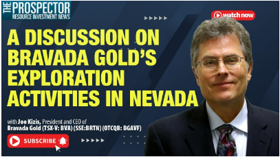 The Prospector Michael Fox and Joe Kizis President and CEO of Bravada Gold (TSX-V: BVA) (OTCQB: BGAVF) discuss the activities of Bravada in Nevada.
youtube.com/watch?v=X8rDN7…

#preciousmetals #investor #exploration #silver #gold #investing #mineralexploration #mining #MCMXgroup