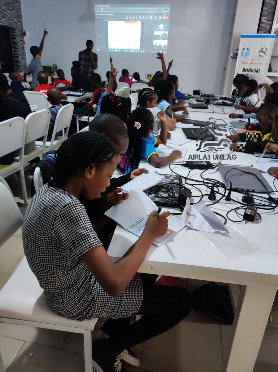 airlab_unilag's tweet image. Our robotics community is growing! Check out our August 2024 Kids and Teens Bootcamp. It was  an incredible time we had at our Robotics Bootcamp.

#AirLab  #CatchingThemYoung  #KidsInTech #AI  #RoboticsBootcamp  #TechForTomorrow #STEM #FutureEngineers
FCT Minister
Israel
Fubara