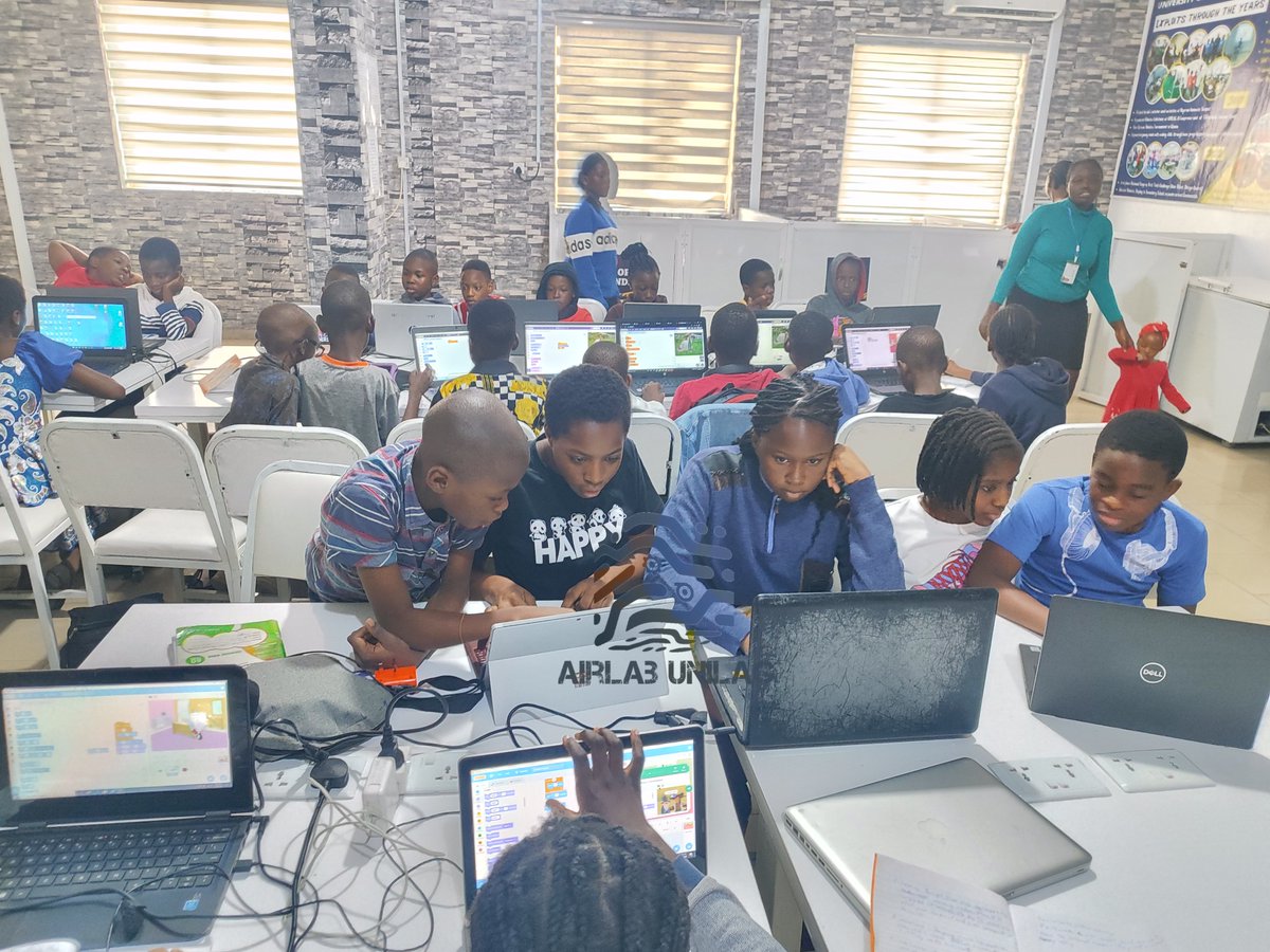 airlab_unilag's tweet image. Our robotics community is growing! Check out our August 2024 Kids and Teens Bootcamp. It was  an incredible time we had at our Robotics Bootcamp.

#AirLab  #CatchingThemYoung  #KidsInTech #AI  #RoboticsBootcamp  #TechForTomorrow #STEM #FutureEngineers
FCT Minister
Israel
Fubara