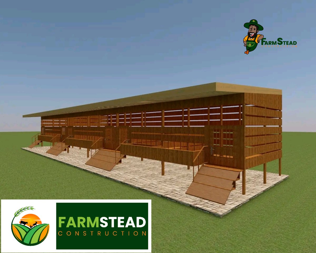 Farmstead_Const's tweet image. Hello Farmer 👨‍🌾, looking for a way to improve your livestock housing? Worry not because we make your dreams come true. structur.... The choice is yours to make.

Contact us NOW on +263771892181/0719299353 for inquiries.#LivestockFarming