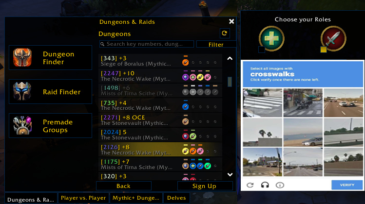 Ramybe1's tweet photo. Yo wtf did blizzard just add to M+??? https://t.co/tzaoevy8Jq