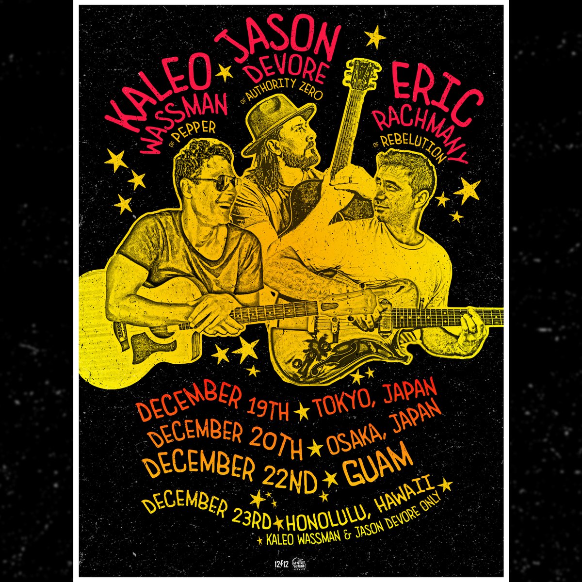 JAPAN/GUAM I’m headed back in December with @jasondevore and @kaleowassman 🙌 Tickets for Japan are on sale now at the link in my bio. 
12/19 - Tokyo, Japan
12/20 - Osaka, Japan 
12/22 - Humåtak, Guam