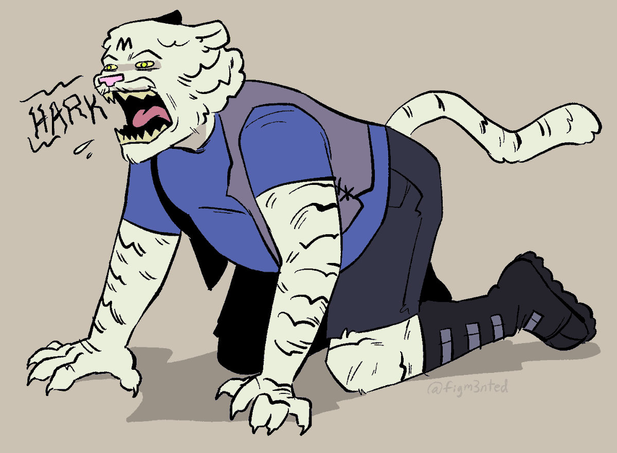 ayye day 7 #kloktober2024 
furklok