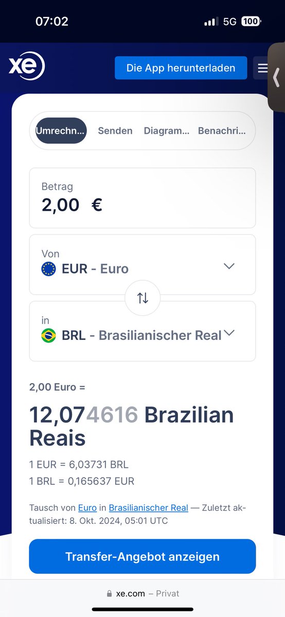 Achei 12 reais no chão