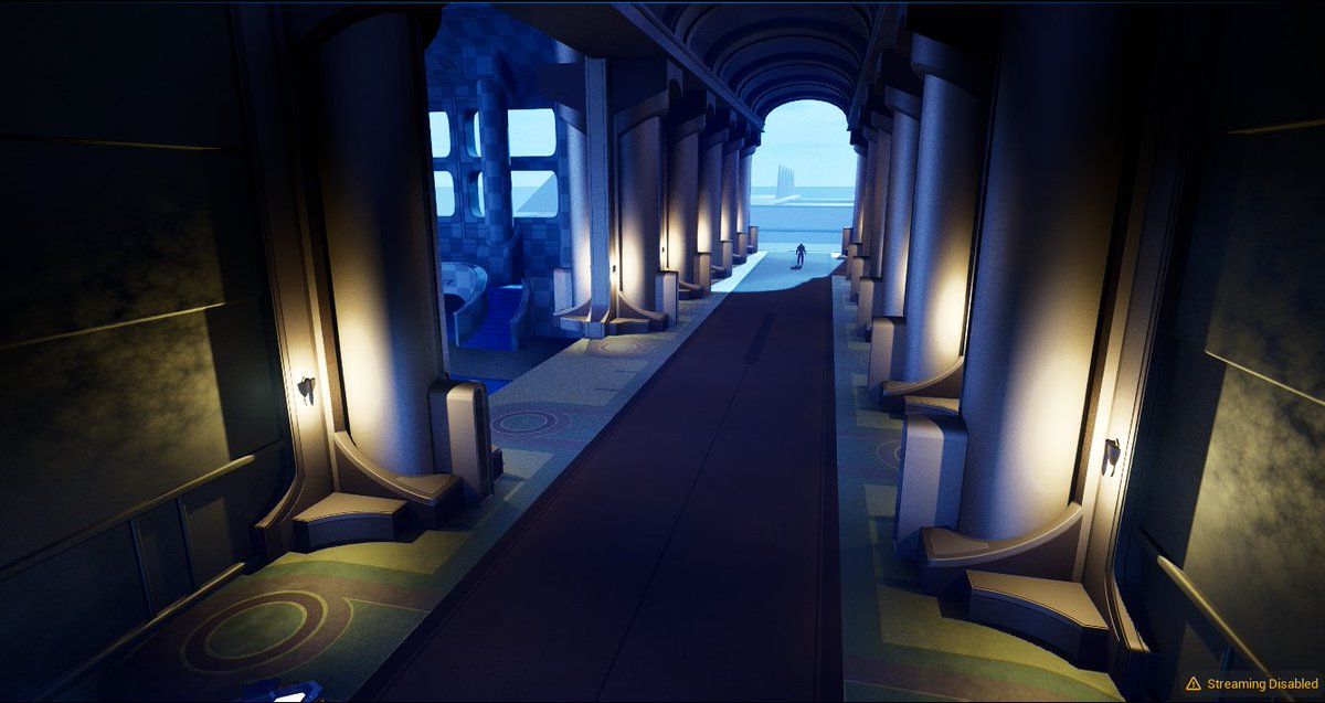 WookieeCookies_'s tweet photo. Not so much of a Blockout, but wanted to post some WIP shots of the Jedi Temple environment for #Blocktober! 

#leveldesign #StarWars https://t.co/vx7y4G4btN