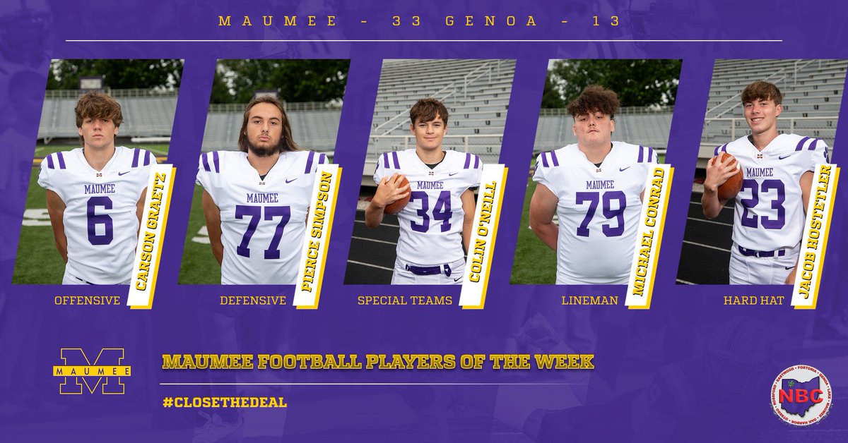 Players of the week from last week! #WIN #CloseTheDeal