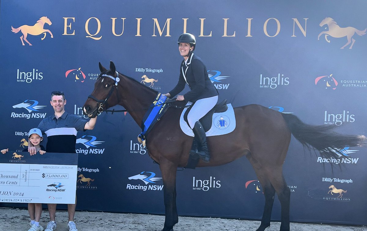 STEPHEN O’HALLORAN RACING (@halloranracing) on Twitter photo Over the last 4days, offthetrackhorses took center stage <a href="/Equimillion_/">Equimillion</a> we proudly sponsored Ellie Roger’s &Cristal Breeze who won over $600kprize Money as a race horse.
Ellie has done an amazing job with breezy winning EVA80 amateur1st place $15k in eventing
#lifeafterracing Over the last 4days, offthetrackhorses took center stage <a href="/Equimillion_/">Equimillion</a> we proudly sponsored Ellie Roger’s &Cristal Breeze who won over $600kprize Money as a race horse.
Ellie has done an amazing job with breezy winning EVA80 amateur1st place $15k in eventing
#lifeafterracing