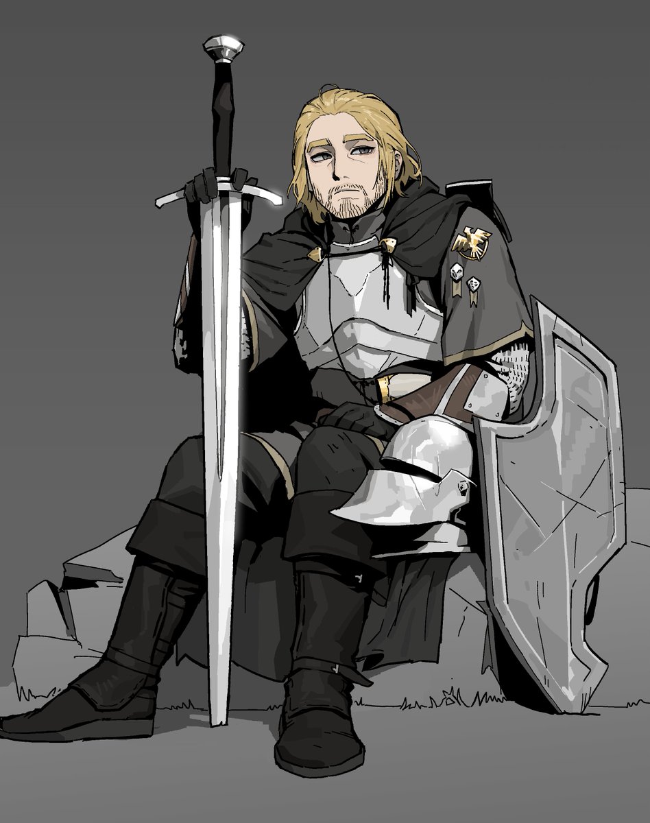 Blades characters - Lou, Tess, Leonard