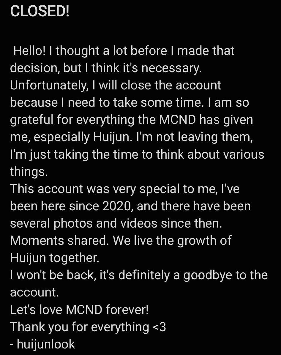 HUIJUNLOOK's tweet image. CLOSED

- thanks for everything ❤️