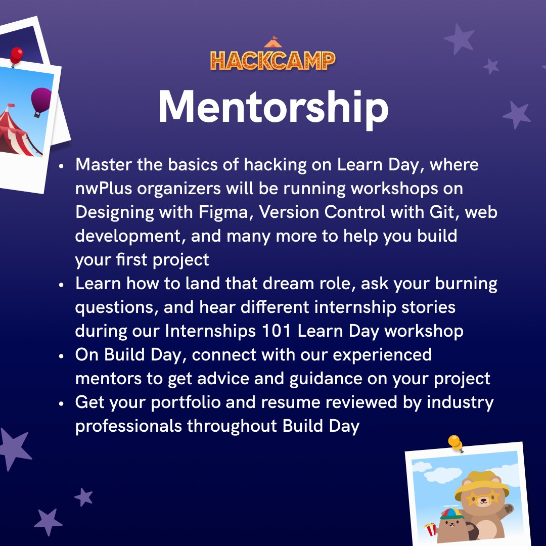 nwPlus (nwHacks + HackCamp + cmd-f) tweet media