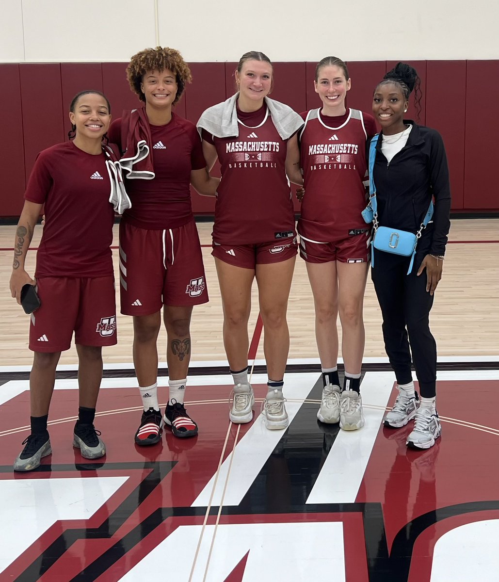 Had a great time this weekend <a href="/UMassWBB/">UMass Women's Basketball</a>