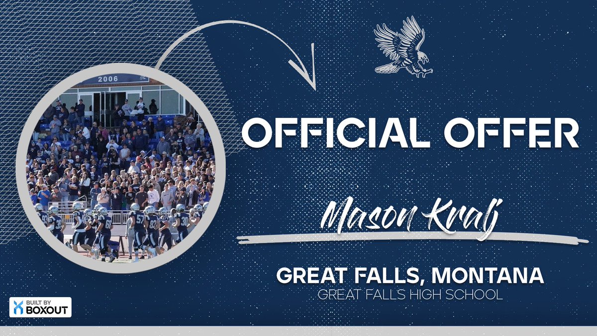 After a great talk and conversation with ⁦<a href="/RMcCarvel/">Russell E McCarvel</a>⁩ I’m blessed and honored to have received a scholarship offer from Dickinson State University !! ⁦⁦<a href="/FallsBison/">Great Falls High Bison Football</a>⁩ ⁦<a href="/EStoverud/">Eric Stoverud</a>⁩
