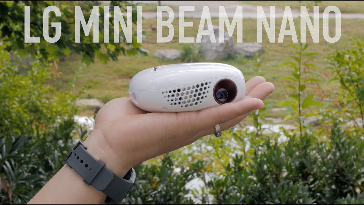 techgurudre's tweet image. LG Portable Projector: Cinema-quality anywhere. 100-inch screen from a device that fits in your bag! #ProjectorTech