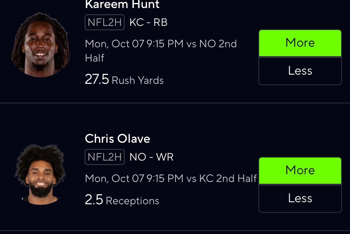 pinkybetz's tweet photo. NFL 2H BANGER LETS CASH 2H ALL MY PLAYS LOOKING GOOD #nfl #nfl2h https://t.co/tSNauWTzae