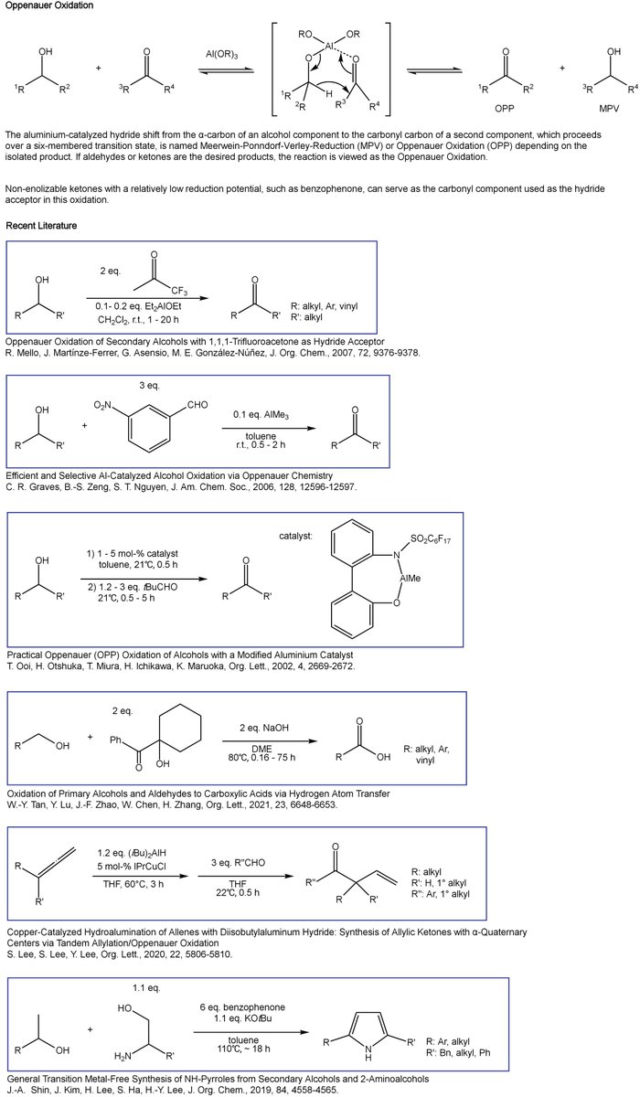 KingDraw_chem's tweet photo. Oppenaurer Oxidation #namereaction #KingDraw https://t.co/ahPVlnyA9v