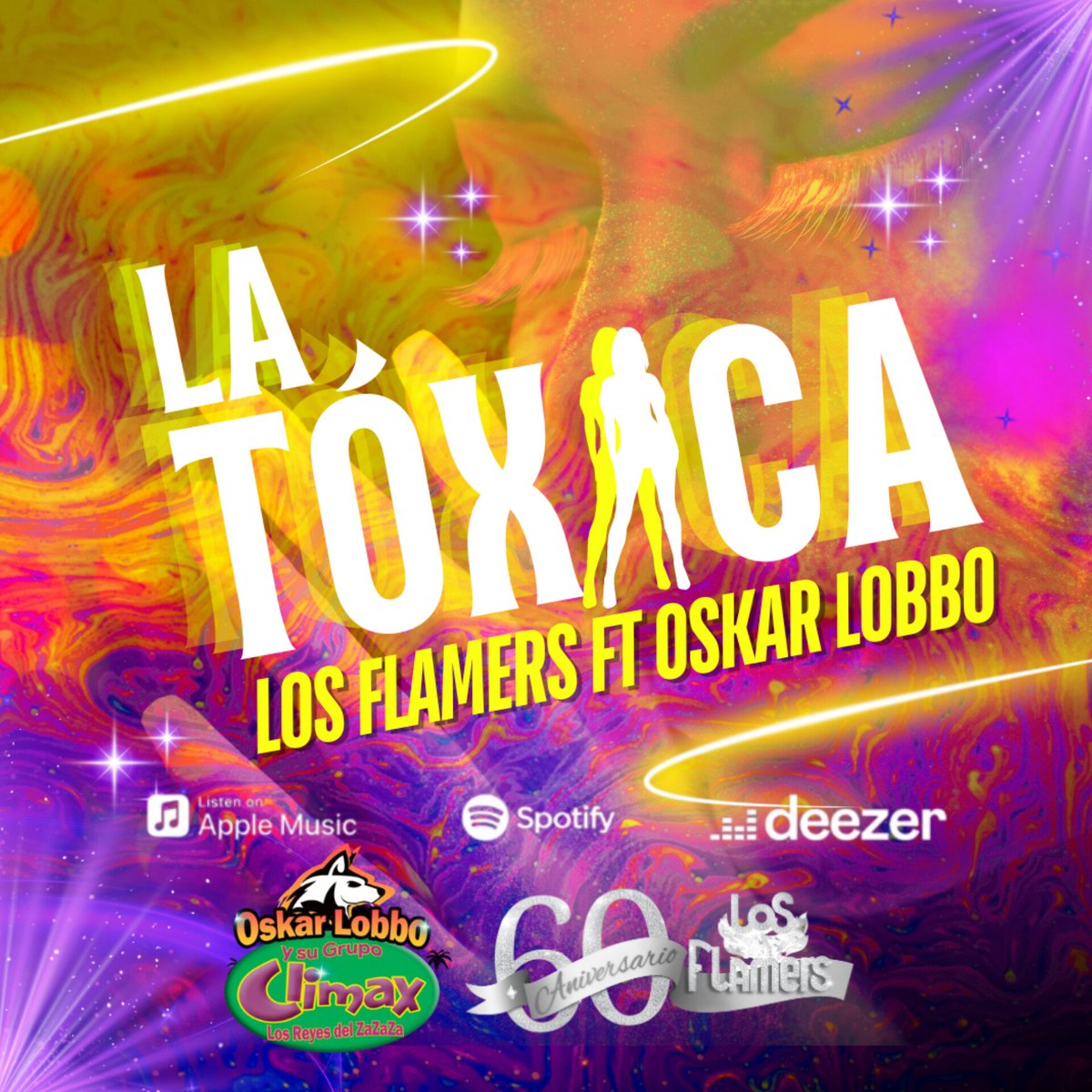 los_flamers's tweet photo. 𝙇𝘼𝙉𝙕𝘼𝙈𝙄𝙀𝙉𝙏𝙊 𝙊𝙁𝙄𝘾𝙄𝘼𝙇‼️
#LaTóxica este Viernes 11 de Octubre en plataformas digitales en colaboración con nuestro amigo #OskarLobboZaZaZa es el primer
 sencillo de nuestro albúm del #60Aniversario 
#losflamers #oskarlobbo #cumbia  #spotify #applemusic #deezer https://t.co/UOaFGJaRnc
