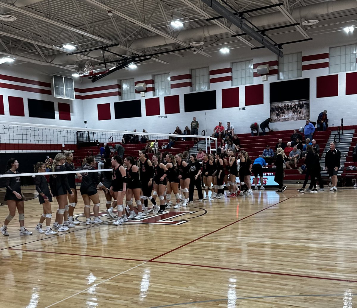 Big momentum win over the Tornadoes in 3 sets! Great turnout from our fans who brought so much energy! Thank you to everyone who came out!