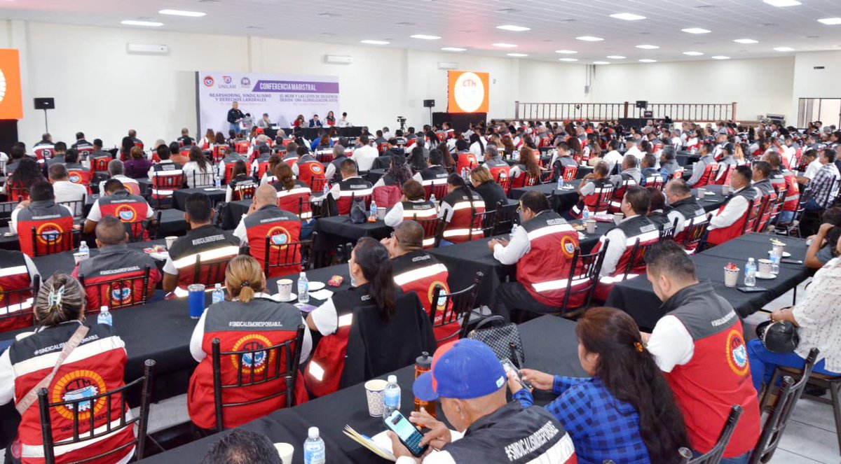 Agradezco a la Dra. Graciela Bensusán por su conferencia “El MLRR y las Leyes de Diligencia Debida: Una Globalización Justa”, y del mismo modo, al Dr. Alex Covarrubias, por su ponencia “Nearshoring, Sindicalismo y Derechos Laborales”, que fueron sumamente enriquecedoras.