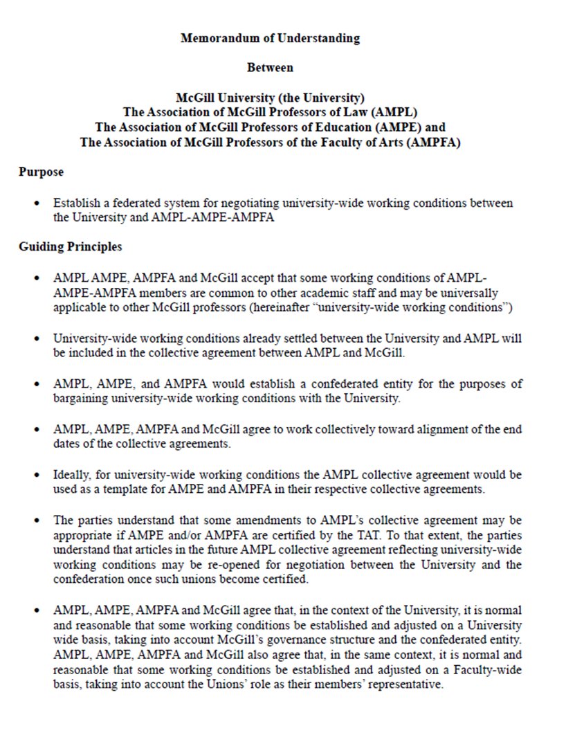 A new day has dawned for faculty governance at McGill University.